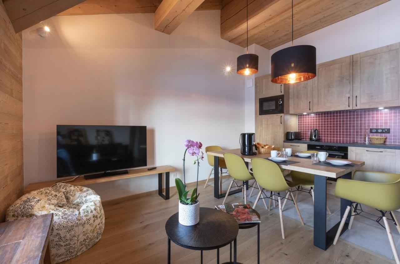 Chalet Hotelier Les Equinoxes - Val D'Isere La Daille Екстер'єр фото